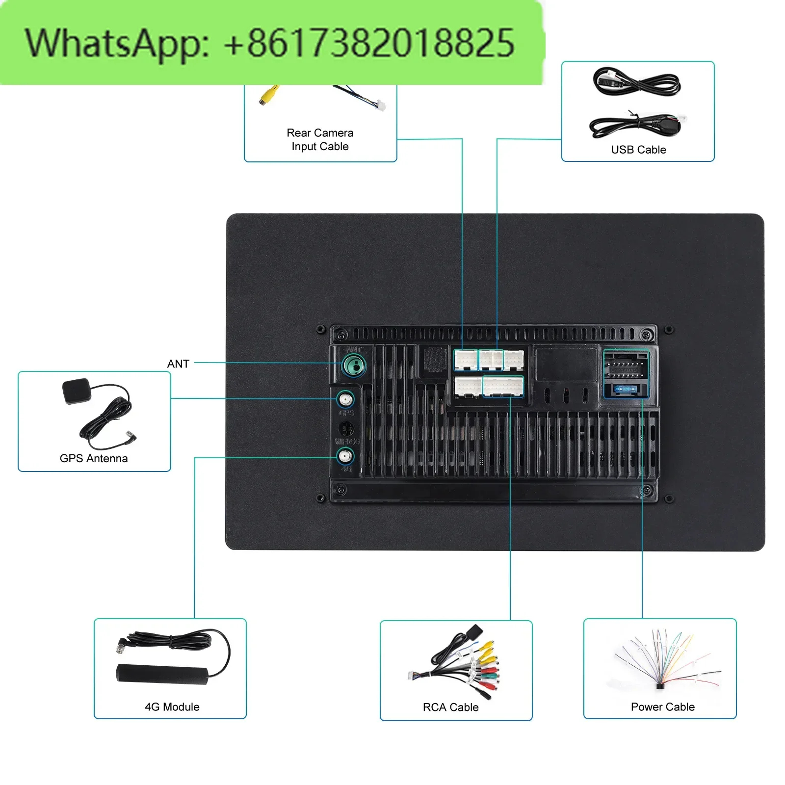 جهاز ملاحة بشاشة كبيرة تعمل بنظام Android مقاس 13.1 بوصة مع صورة عكسية للخريطة العالمية APK #2