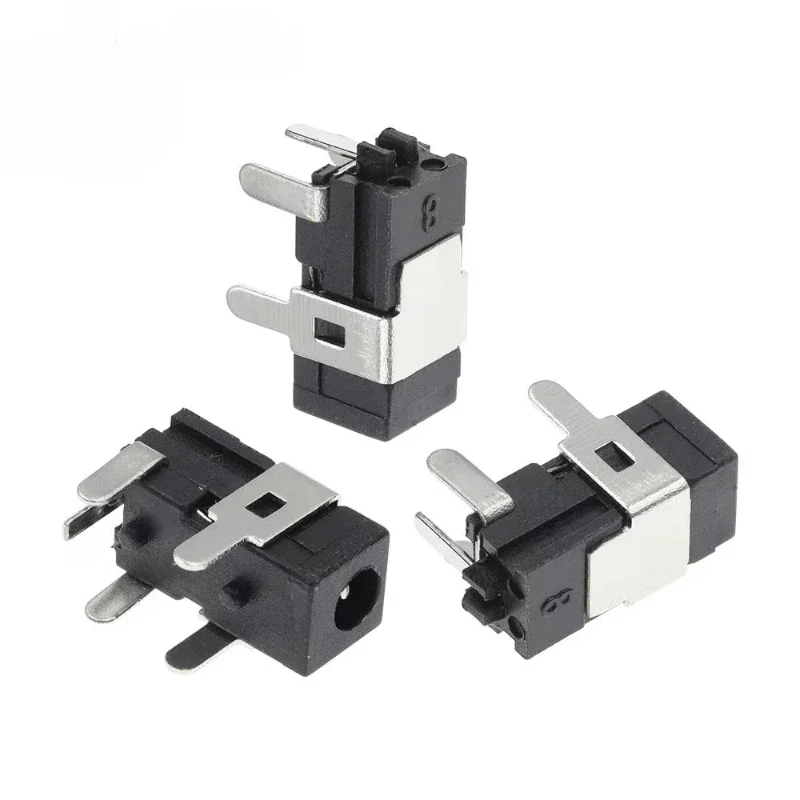 10PCS High Quality DC Power Socket Jack DC-011 PIN=0.7 Needle Size Adaptation 2.5mm*0.7mm Power Female Plug 2.5X0.7MM