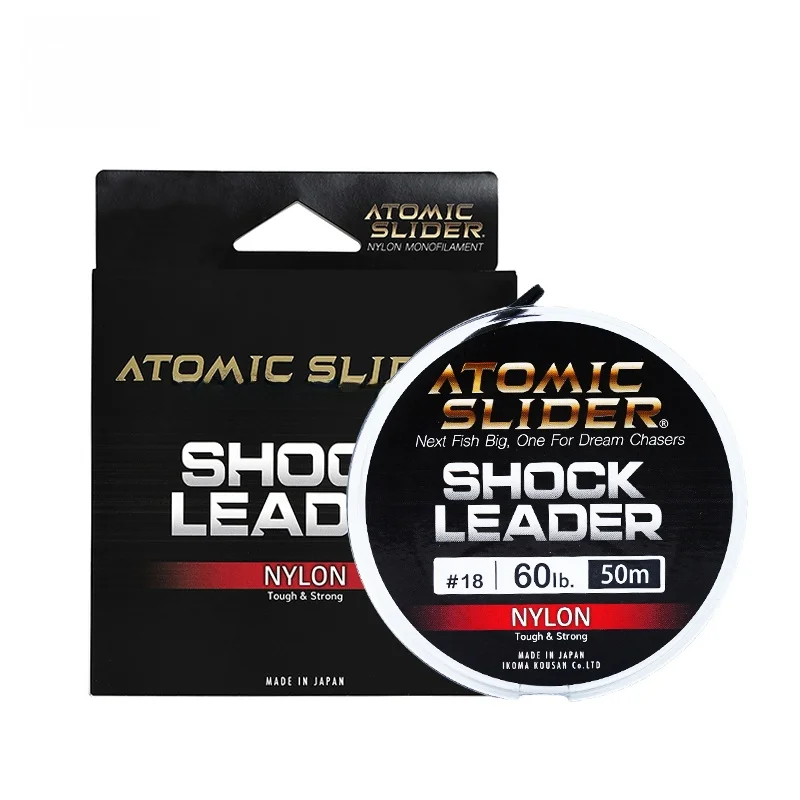 aicslider-nylon-buffer-leader-line-for-sea-fishing-strong-tensile-wear-resistant-far-casting-slide-float-big-game-special-use