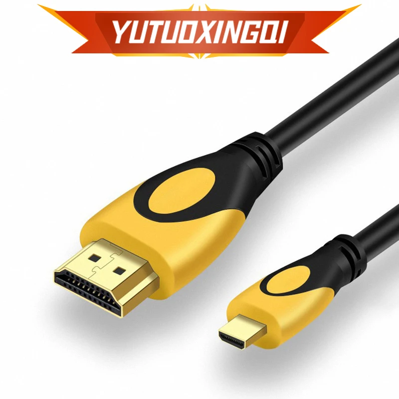 Microhdmi-kompatibles kabel 4k 60hz hd 1080p handy anges ch lossenes video hdmi-kompatibel für kamera tablet flat compute tv