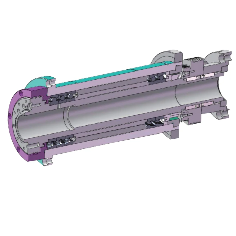 FORGEX A2-5-1505.5KW Synchronous Belt Driven Turning Lathe Spindle High Speed 6000 RPM Bearing