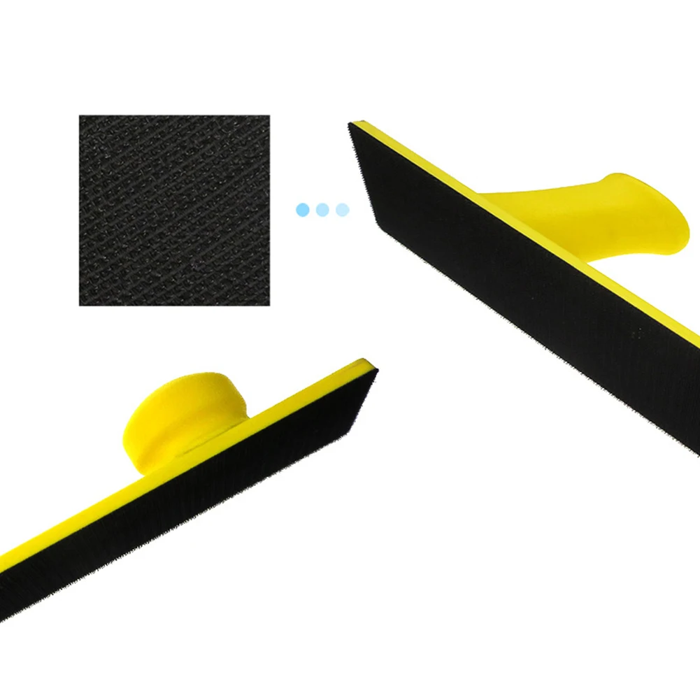 70x390mm Sandpaper Sanding Board Self Backing Hand Push Rectangle Polishing Tray for Reliable Sanding Performance