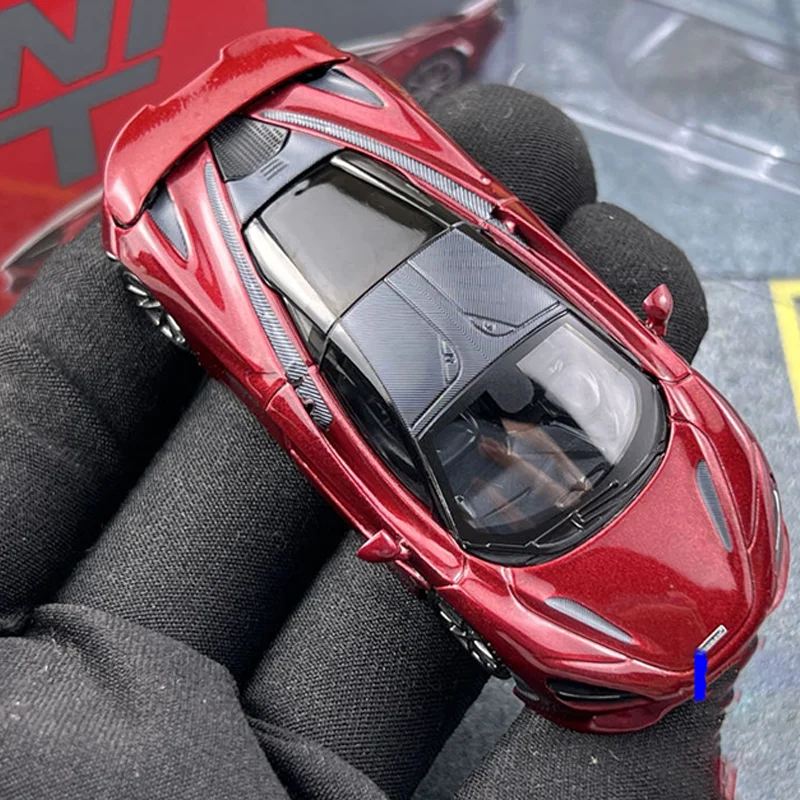 MINIGT Scale 1/64 McLaren 750S Amaranth Red  Alloy Toy Diecast Metal Model Gift