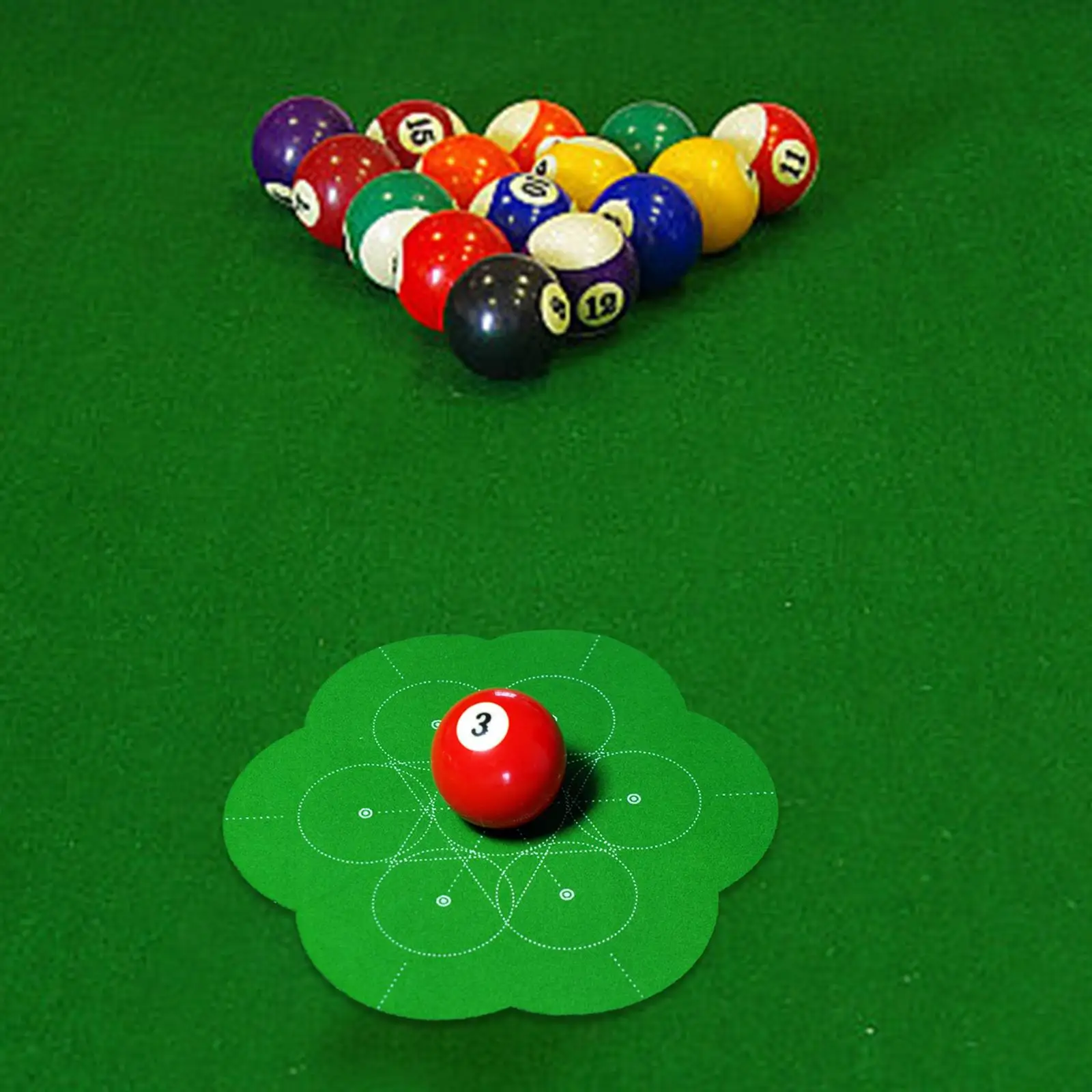 

Eight Billiards Aiming Practice Sticker Center Point Practice Sticker Portable Practice Straight Helper Billiard Cue Accessories