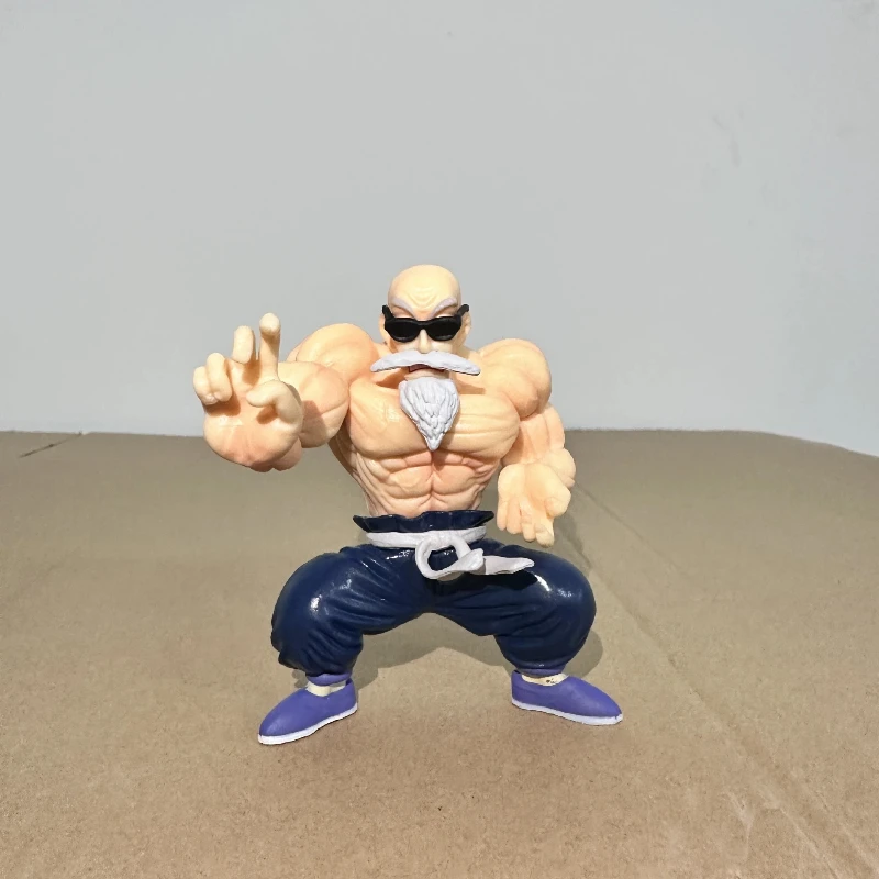 

Bandai Dragon Ball Handmade Muscle Master Roshi Car Desktop Ornaments Wholesale Toys Second Anime Handmade Model