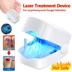 Nail Fungus Treatment LED Laser Device for Cleaning Onychomycosis USB Charge 905nm Infrared Light 470nm Blue Light Nail Salon