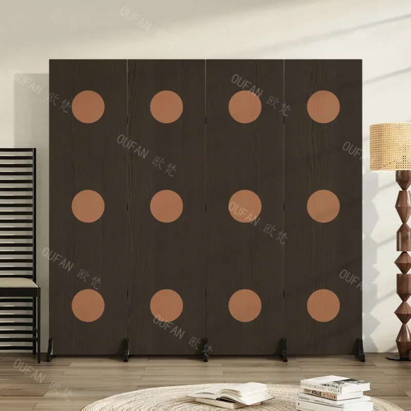 Stacked screen partition simple modern living room bedroom shelter household removable