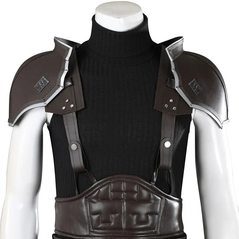 لعبة فاينل فانتسي السابع كريزس كور زاك فير كلاود ستريف أزياء تنكرية زي موحد مجموعة كاملة بدلات المعركة ملابس الحفلات