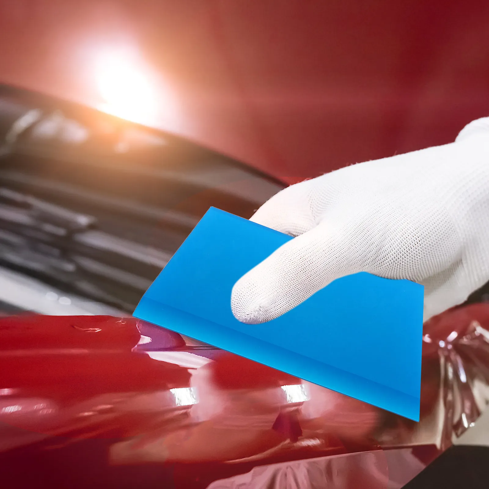 3Pcs Car Decal Application Tool Vinyl Squeegee Scraper for Interior Protection Smooth Car Film Wrap Installation Window Use - view 3