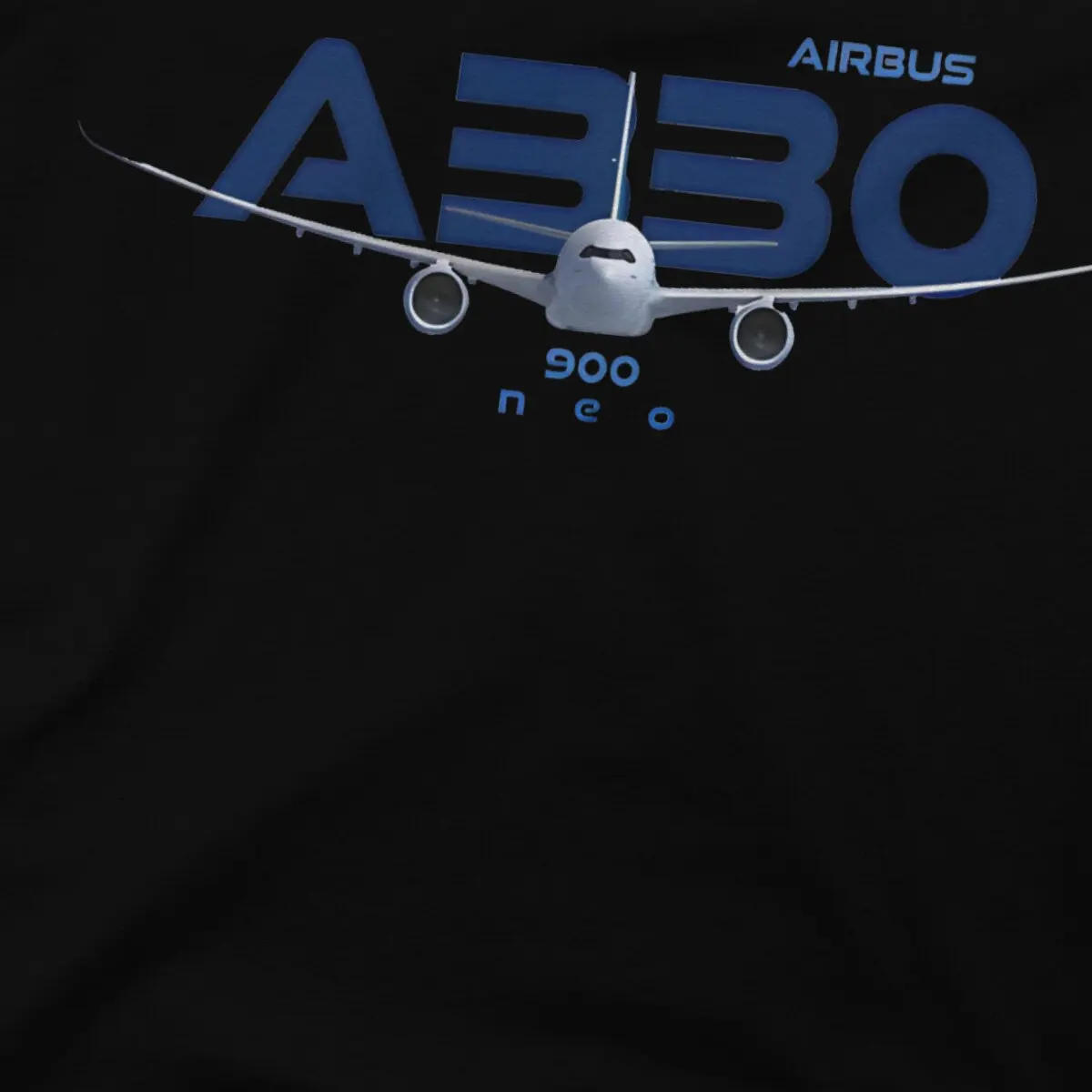 Airbus Creative TShirt for Men A330 900 Neo Round Collar Basic T Shirt Distinctive Birthday Gifts OutdoorWear