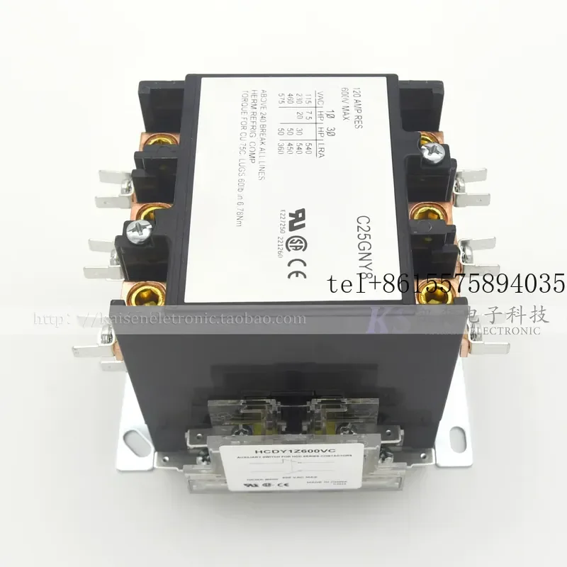hot Matching ETN C25GNY8 003249 003139 Hypertherm MAX200Pro Plasma Cutting Machine Contactor