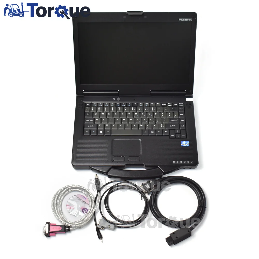 Toughbook CF52 For MITSUBISHI  lift diagnostic tool for CAT forklift Diagnostic Cable 16A68-00500 16A68-00500 16A68-113