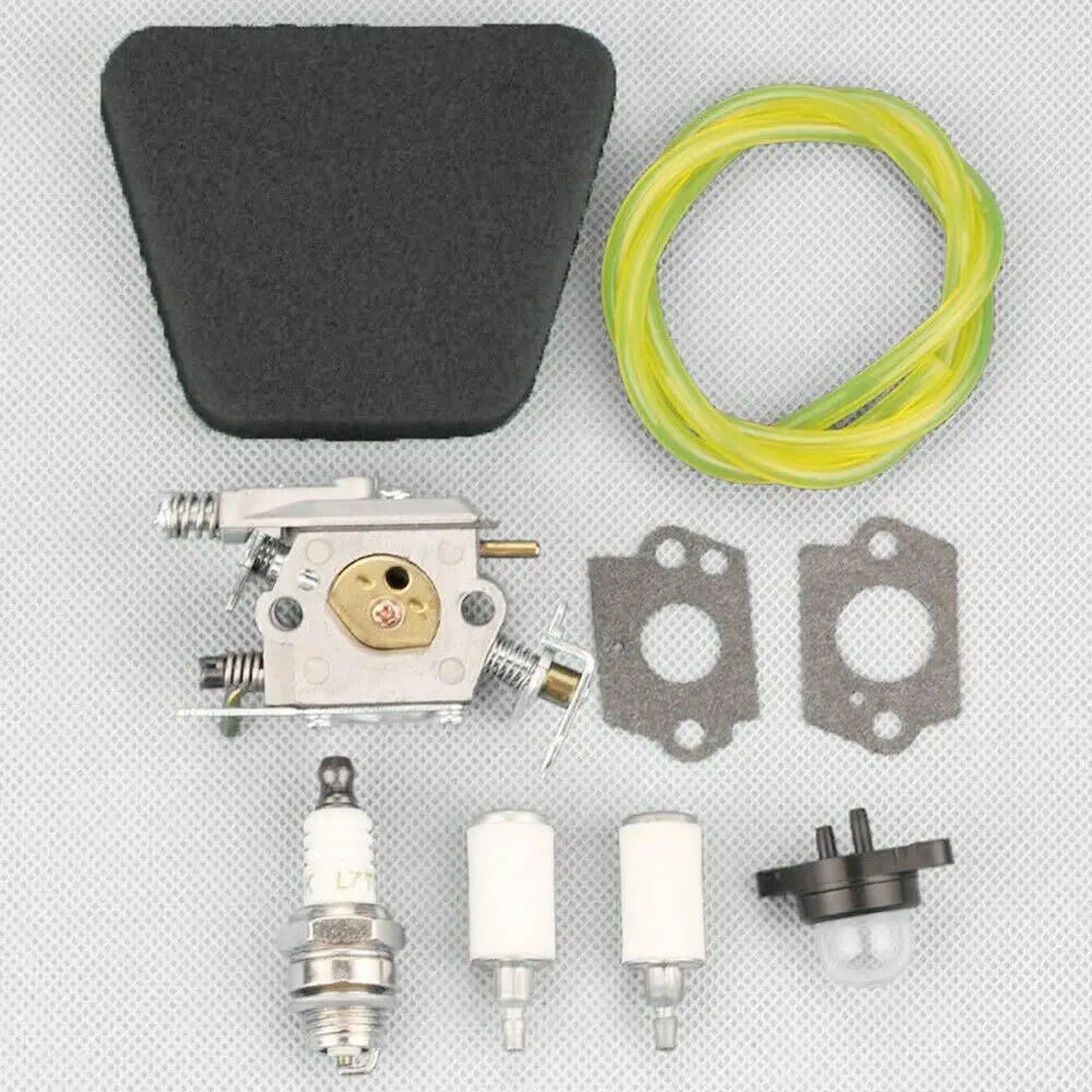 

Chainsaw Carburetor Kit For Partner 351 352 370 371 Poulan 2050 2055 2115 2150 2175 McCulloch Mac 333 335 338 435 436 Parts