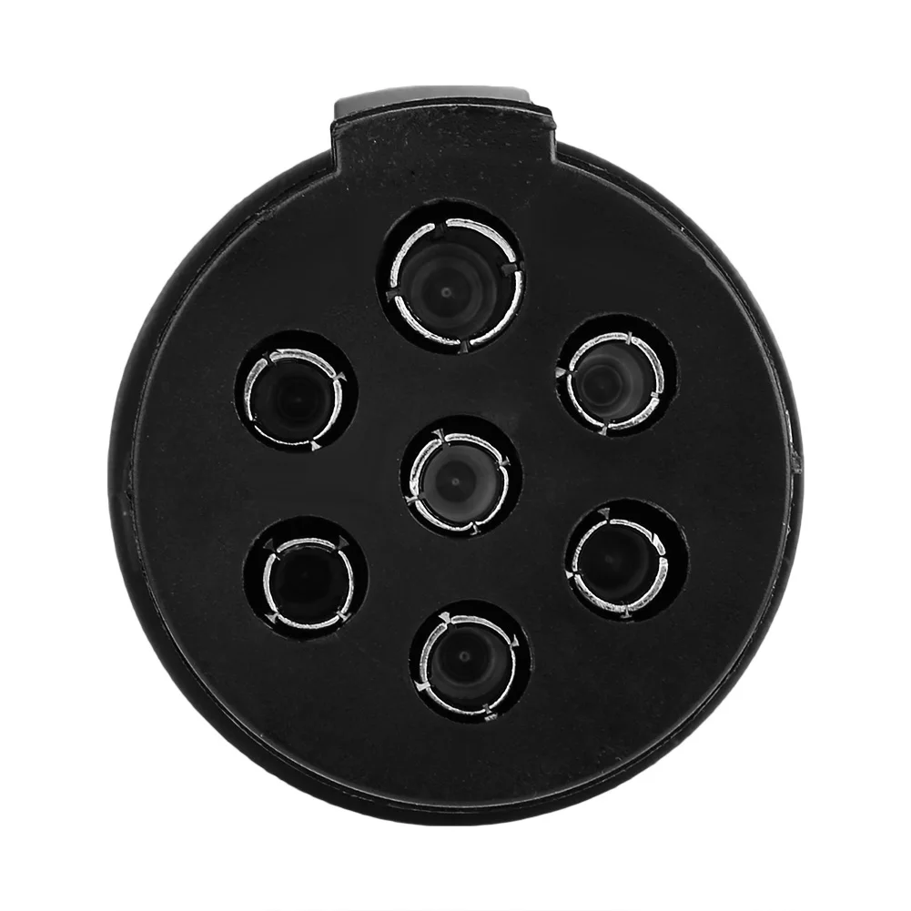 Trailer Plug Adapter 24V 7 Pin Trailer Plug N Type Towing Connector Adapter for Trailer Truck  N Type Trailer Plug
