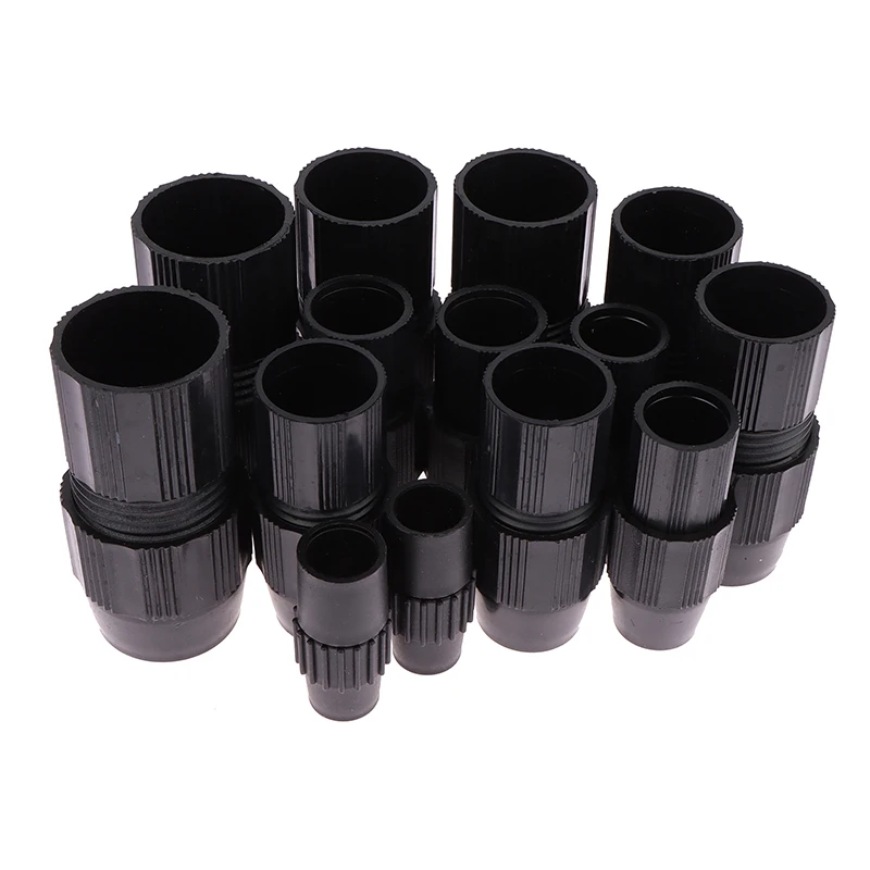 Hot Plastic Telescopic Tube Connector Dip Net Pole Telescoping Pipe Twist Clamp Fixed Lock For DIY CFK,Carbon Fiber Tube