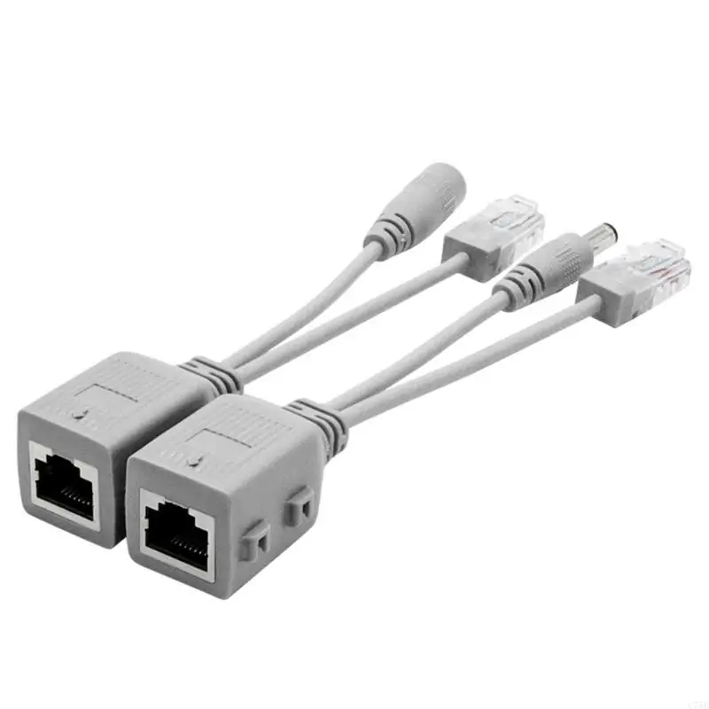 U75B Efficient System Passive PoE Injector POE Splitter with Reliable Power Output for Surveillances Cameras Power Supply