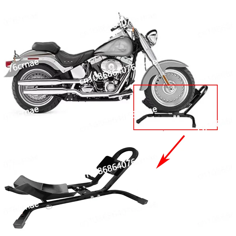 Motorcycle Front Wheel Bearing Seat Support Frame Motorcycle  Scooter Paddock Support Frame Tire Repair Rack