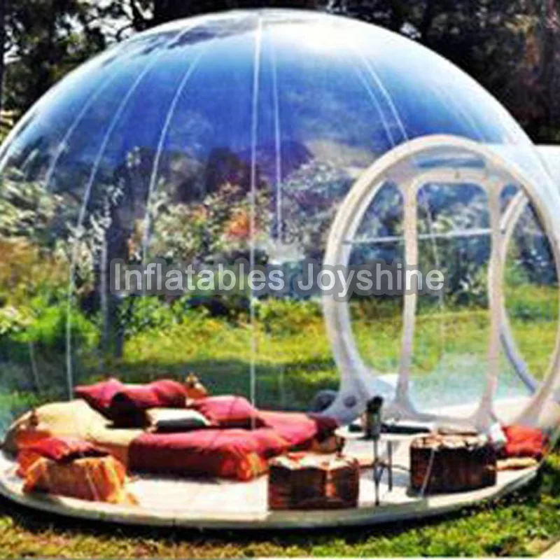 Tente gonflable à bulles d'air, jouet, camping en plein air, maison breton, lodge