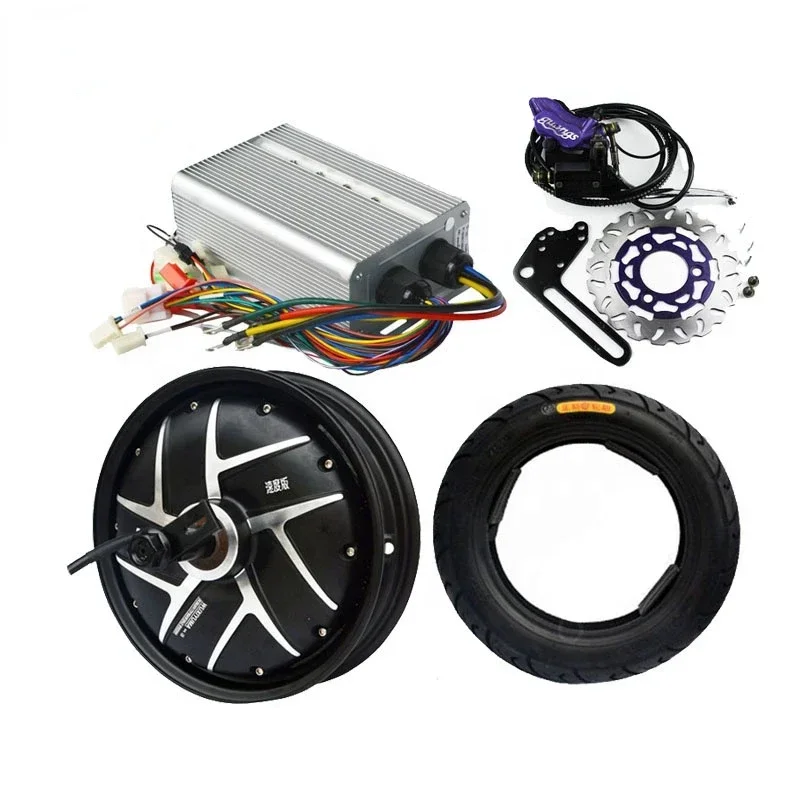 for Dc brushless motor 10-inch 2kw motor controller 60v72v96v speed-up modified set scooter electric vehicle speed-up