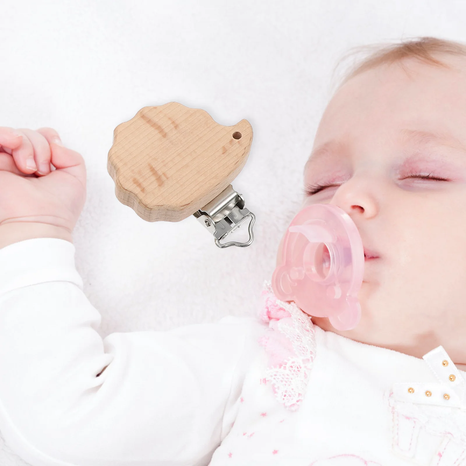 

6 шт., зажим для соски для ребенка, мультяшные животные, аксессуары для кормления своими руками, держатель для прорезывания зубов, зажимы для пустышки, детские аксессуары для кормления