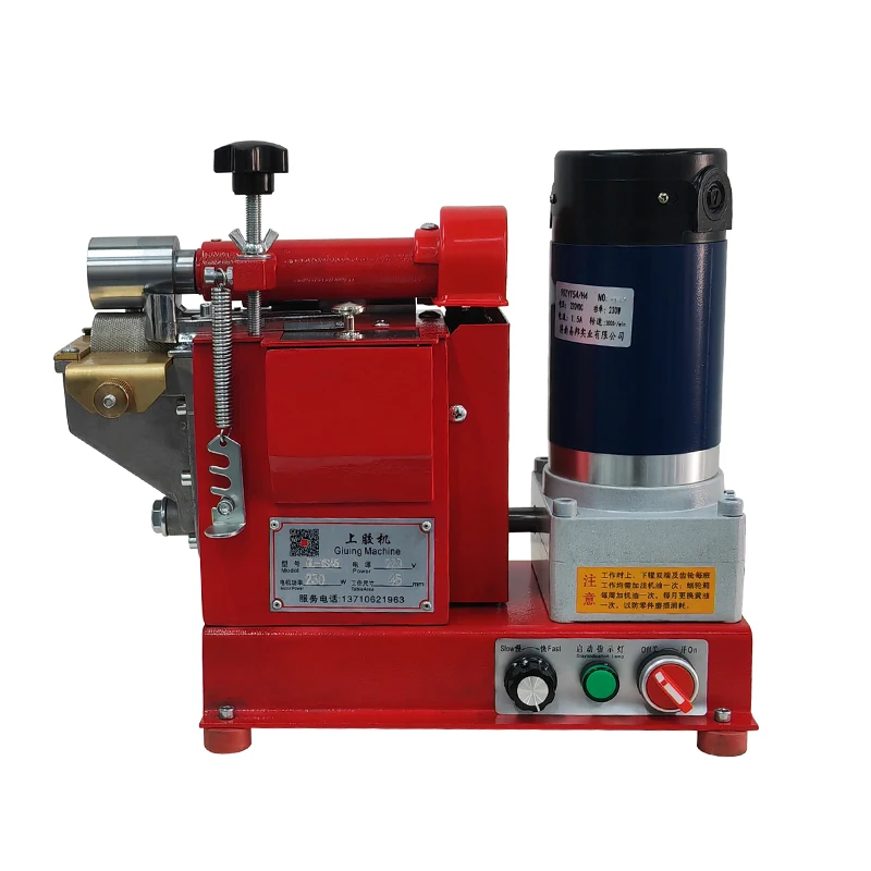 45mm Semi Automatic Folding Gluing Machine Compact Precision Equipment for Small Carton Sticker Processing