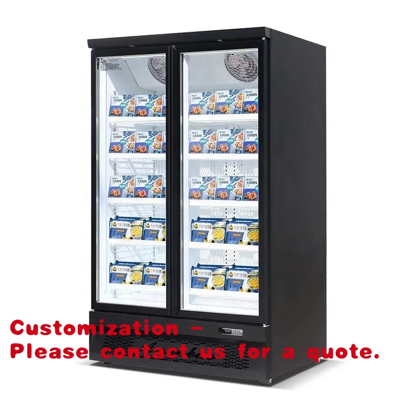 

custom.Commercial Large Capacity Cabinet Quick Freezing Freezer Upright