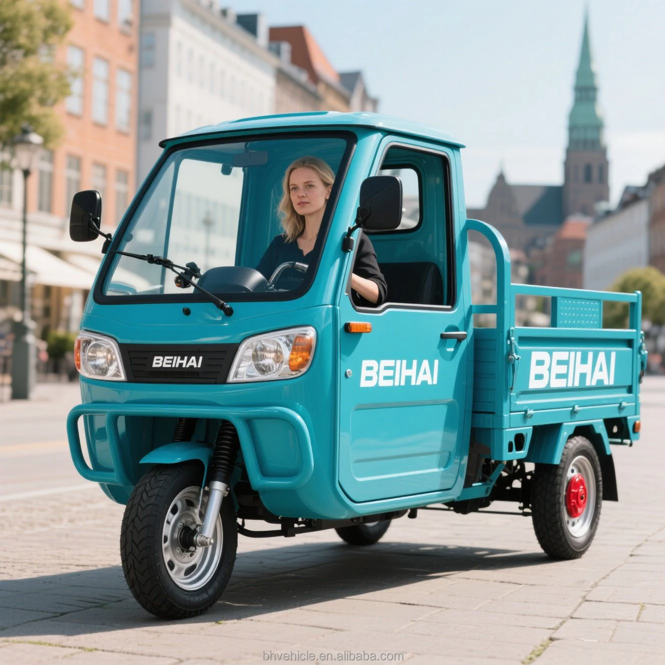 

In Stock Electric Three Wheeler Large Battery Daily Use