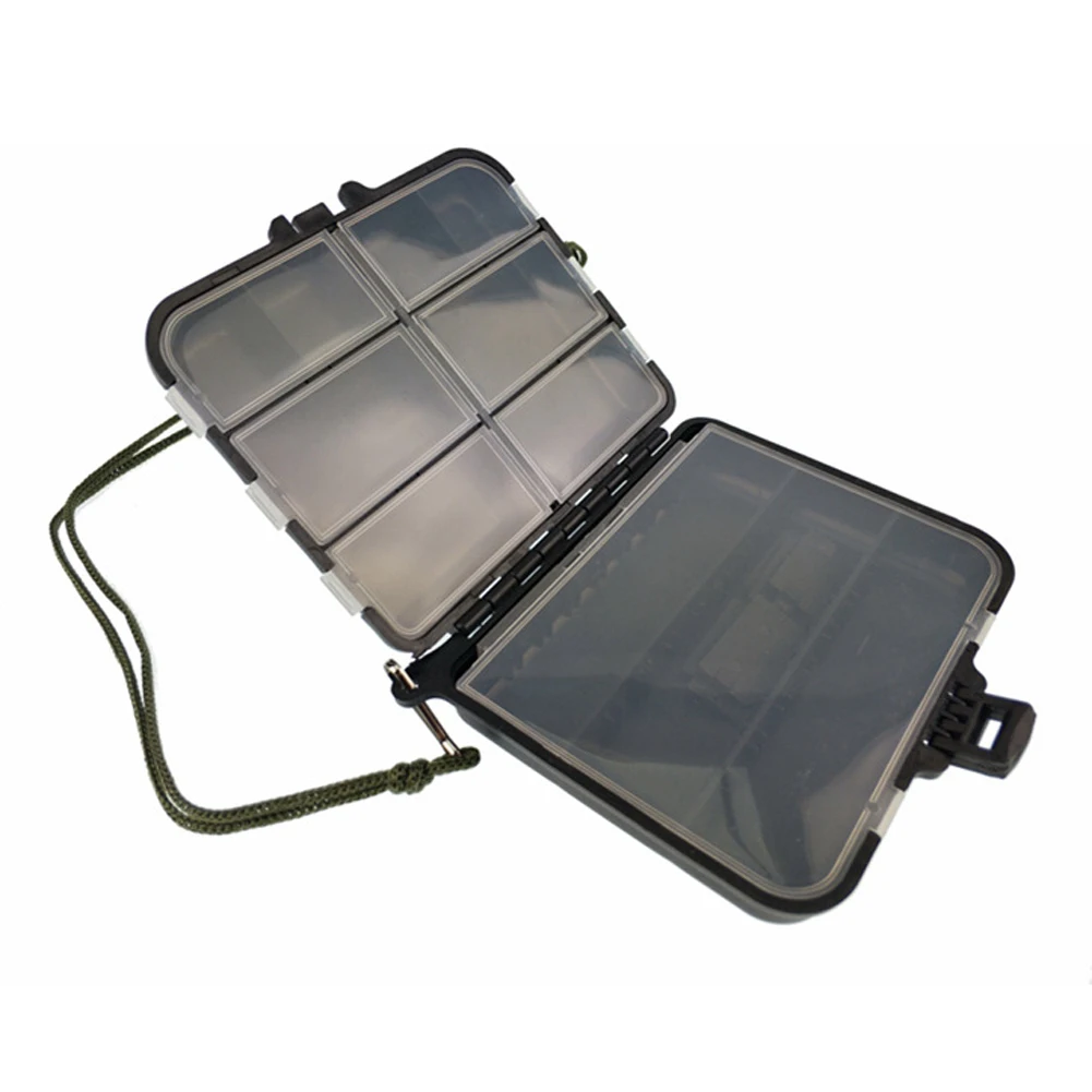 Multi Slots Fishing Box Lure Boxes Double Sided Use Bait Hook Case Organizer Large Capacity Lure Storage Case Fishing Tackle