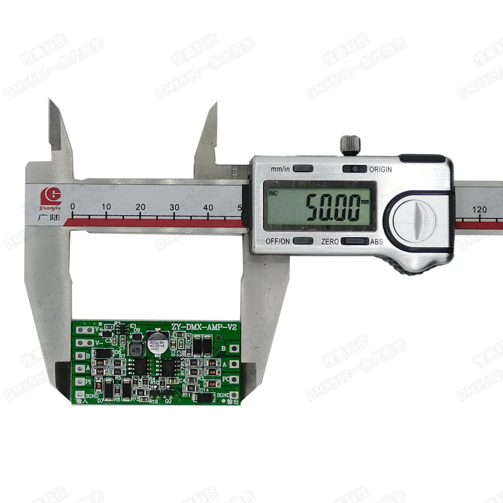 DMX512 Bare Board Relay Signal Amplifier with Code Writing Control Line Amplification LED Lighting Engineering Anti-interference