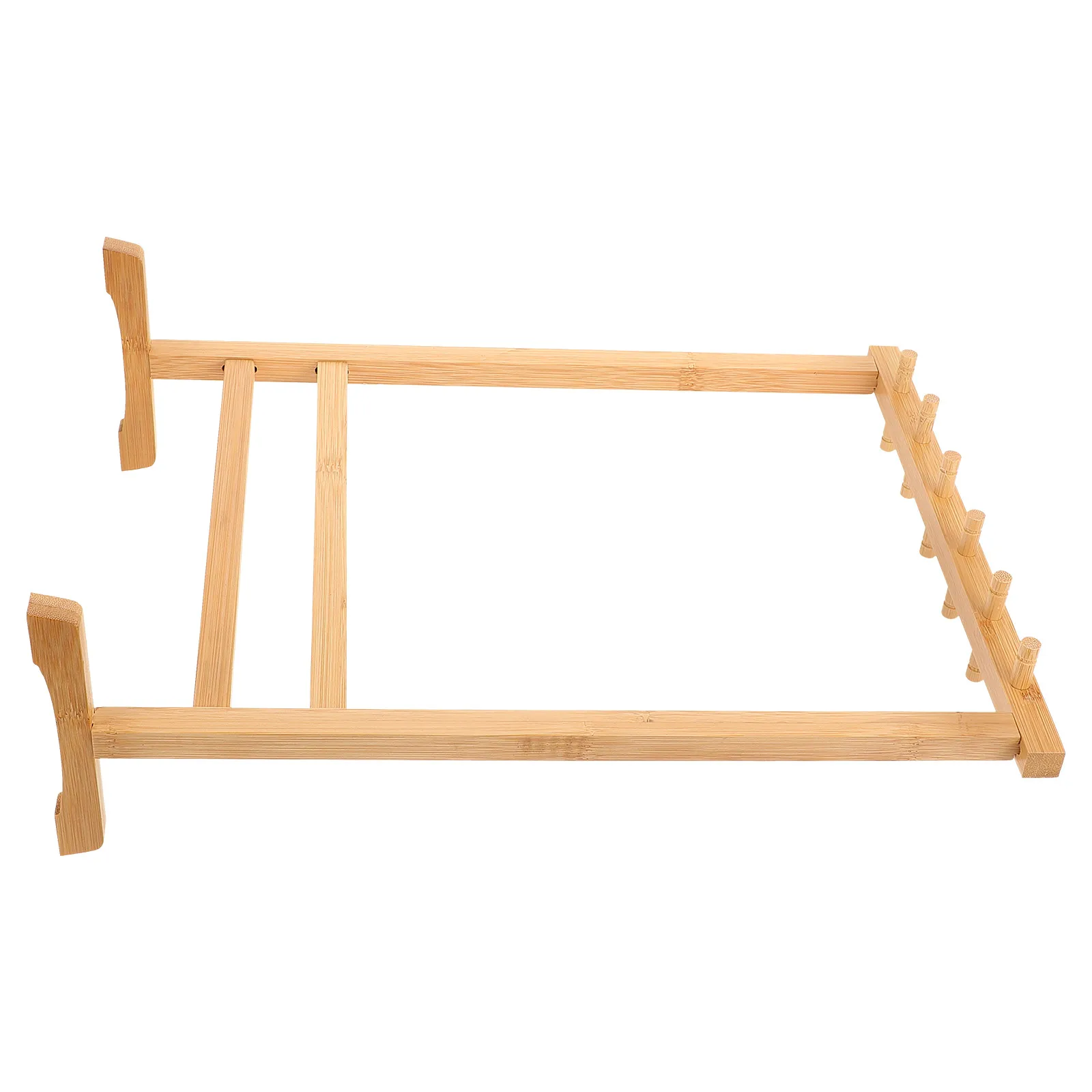 

Calligraphy Holder Bamboo Pen Rack for Office Study Student Practical Brush Pen Organize Stand Chinese Brush Rest Desktop