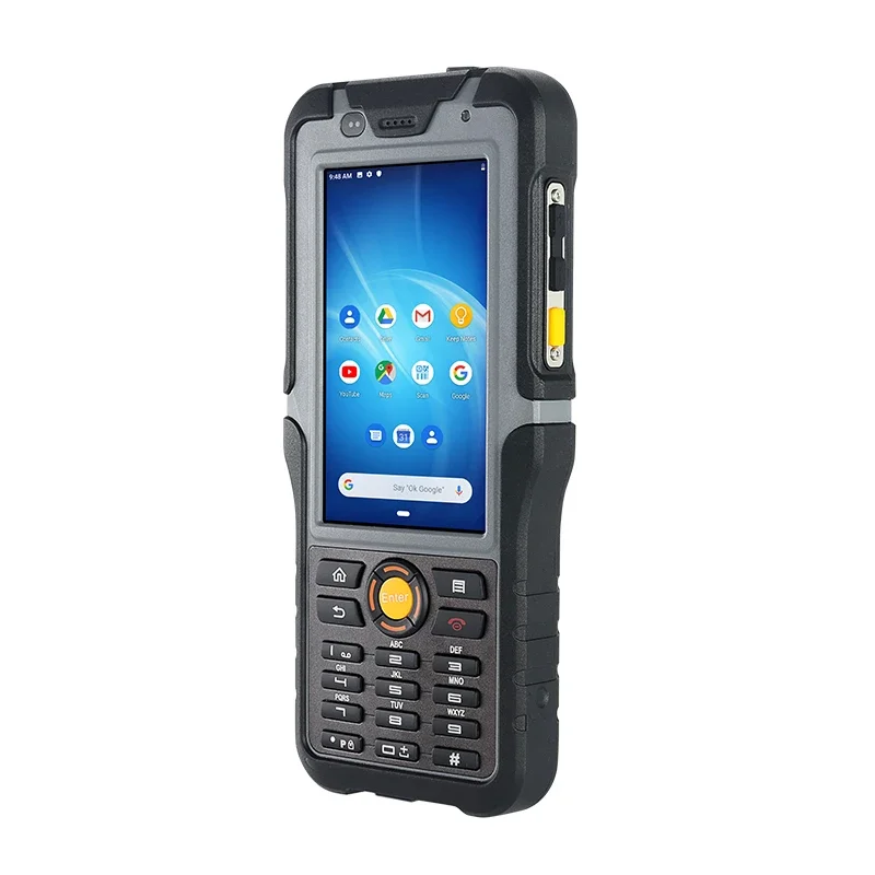 HUGEROCK R50 R5016 4.5 inch screen rugged waterproof tablet nfc pda industrial android pc with 4g lte barcode scanner