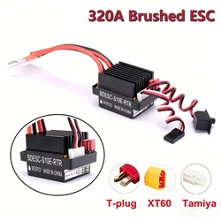 320A Brushed ESC Motor Speed Controller 5V 2A BEC for TRX4 TRX6 RC Car Boat Remote Control Vehicle Model Spare Accessories