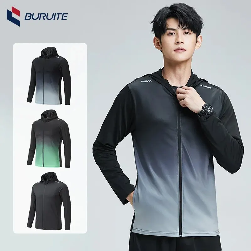 Fitness Clothes Men's Autumn And Winter Loose Running Sports Jacket Long-sleeved Quick-drying Clothes Basketball Equipment Train