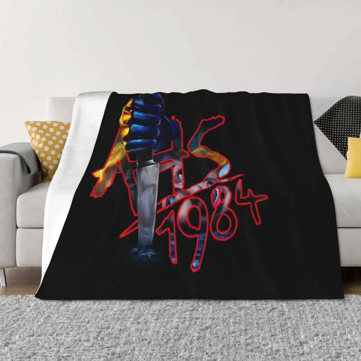 

AHS 1984 CAMP REDWOOD Throw Blanket Loose Beach Luxury Thicken decorative Blankets