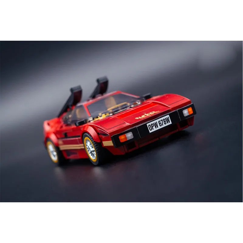 MOC-202694 Nieuw iconisch lotus sportwagen bouwsteenmodel, 299-onderdelen, bouwsteenspeelgoed voor verjaardag voor jongens en kinderen