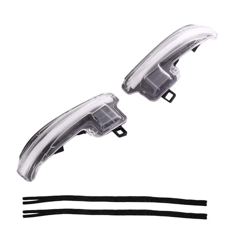

Rearview Mirror LED Turn Signal Light Sequential Indicators For Toyota RAV4 Alphard Highlander Tacoma Dynamic
