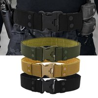 Quick Release Tactical Belt - Men's Military Style Combat Belt, Suitable for Outdoor Sports and Training.
