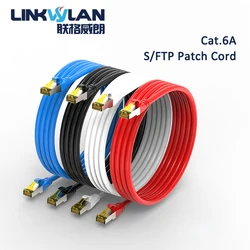RJ45 C6AS SFTP Lan Cable Internet Shielded Patch Cord Multi-color, Multi-meter LSOH 1Gigabit 250MHz