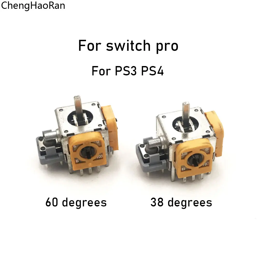 

ChengHaoRan 1pcs 3D Analog Joystick For Switch Pro for PS4 PS5 gamepad iron Sticks Module Repair parts replace accessories