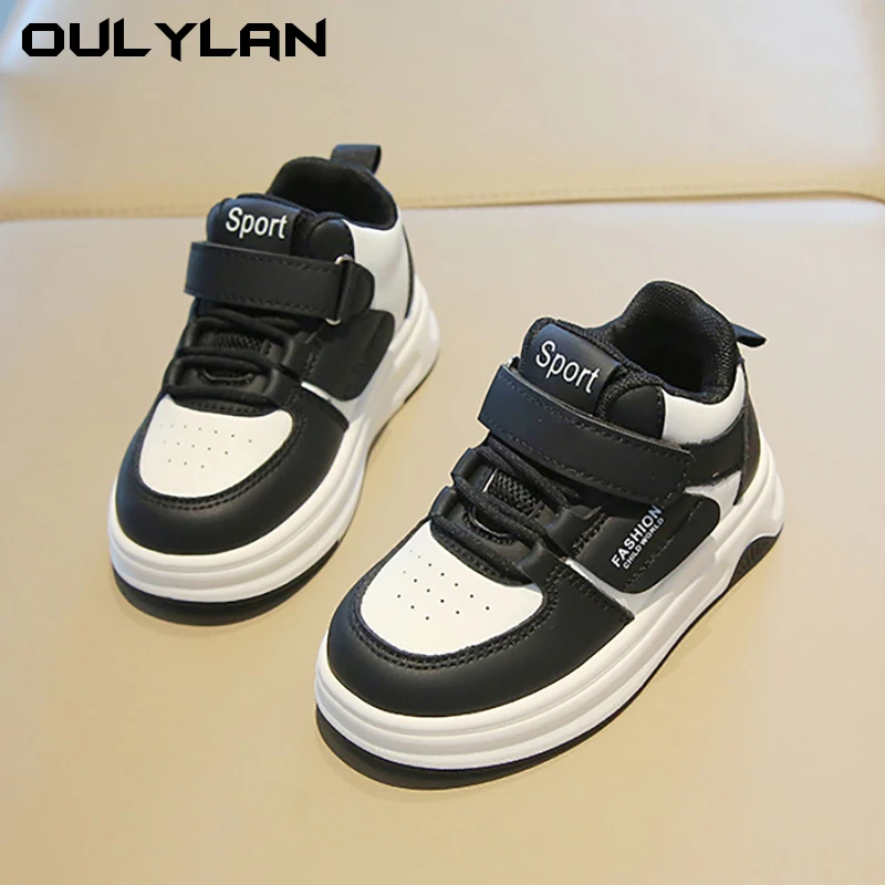 

OULYLAN уличная спортивная обувь для бега, детские повседневные кроссовки на мягкой подошве, легкая дышащая обувь для предотвращения скольжения
