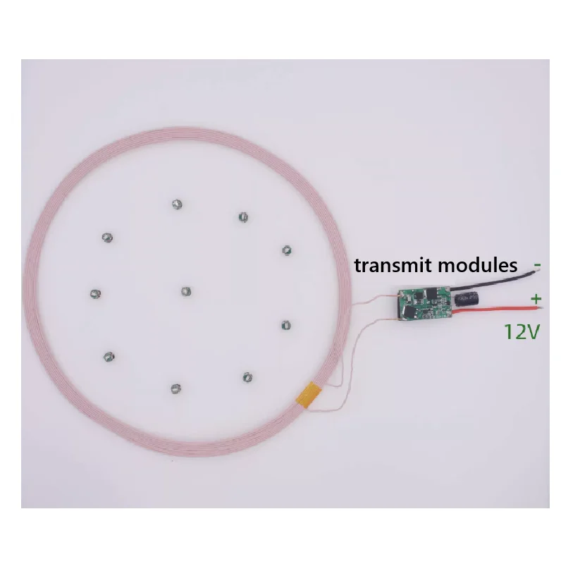 

400mm long-distance wireless power supply lamp wireless charging module XKT-F18