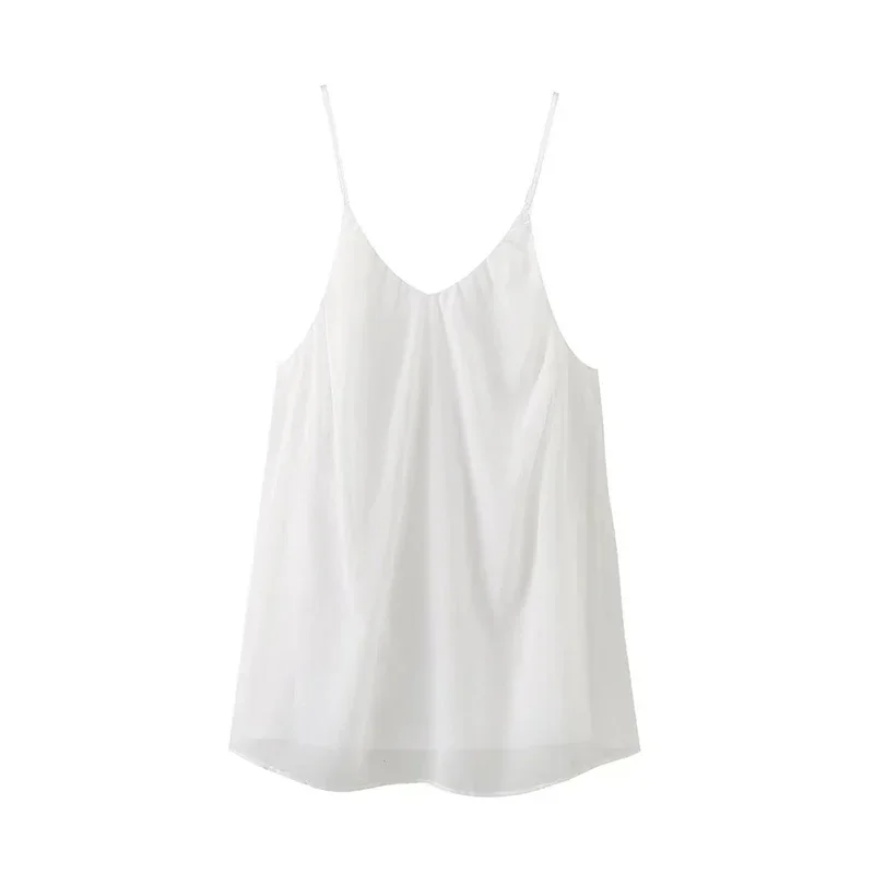 فستان منتفخ صغير مثير باللون الأبيض على شكل حرف v فستان نسائي قصير على الموضة بدون ظهر للشاطئ وحمالات فيستدو فساتين قصيرة غير رسمية فضفاضة على شكل حرف a جديدة