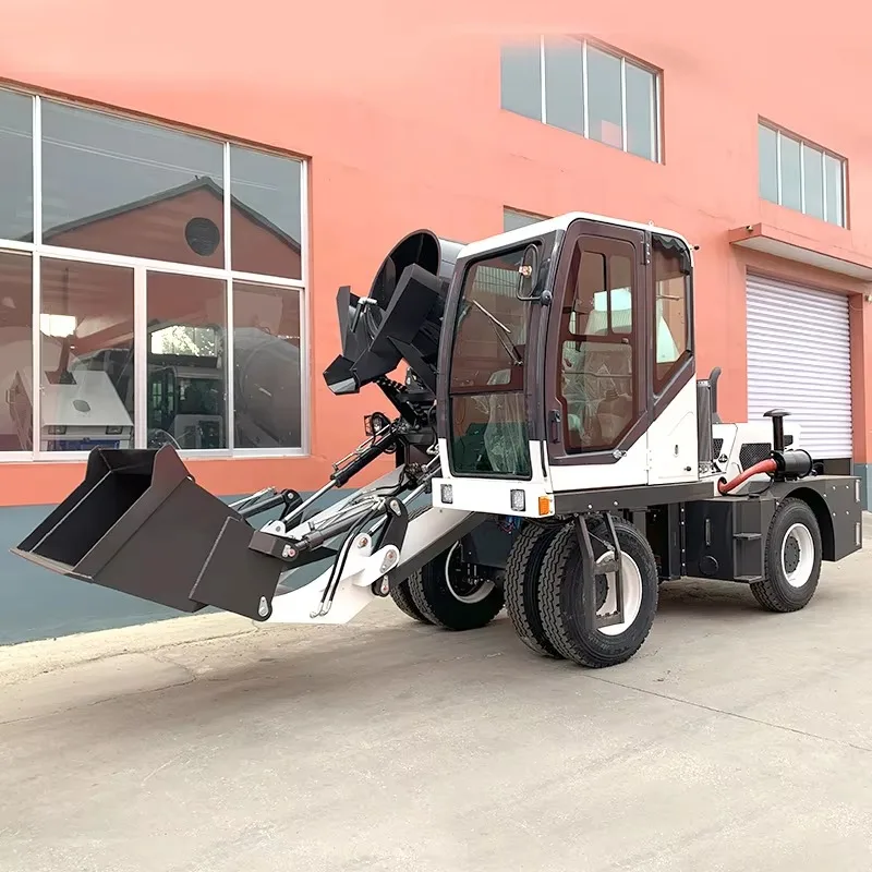 2026 New Generation High-Speed Mixing System Low-Noise Operation Design Mini 3.5m³ Concrete Mixer Trucks