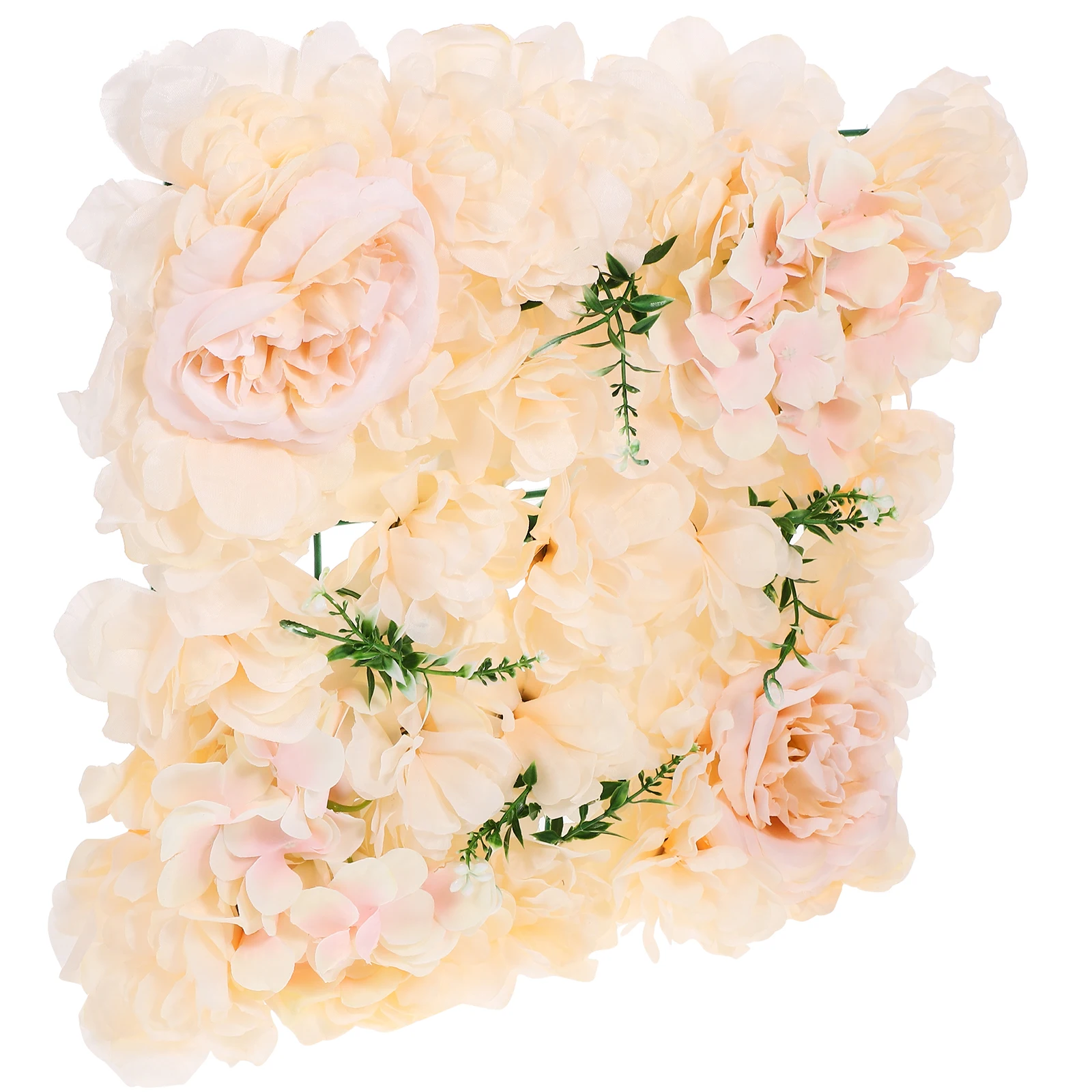 

Rose Wall Decoration Artificial Silk Flowers Wedding Backdrop PanelFlower Wall Decor Fake Floral Photo Area Decor