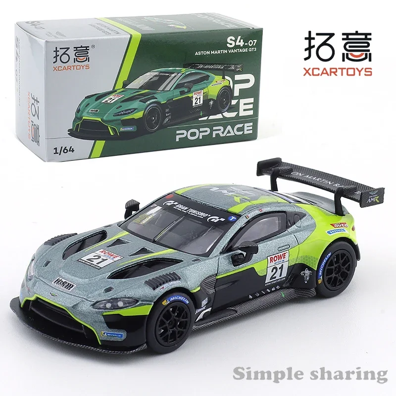 XCARTOYS  Car Model Collection Adornment Toy 1/64 S4-07  Aston Martin  Cars  Model Decoration Diecast Alloy Collection Gift