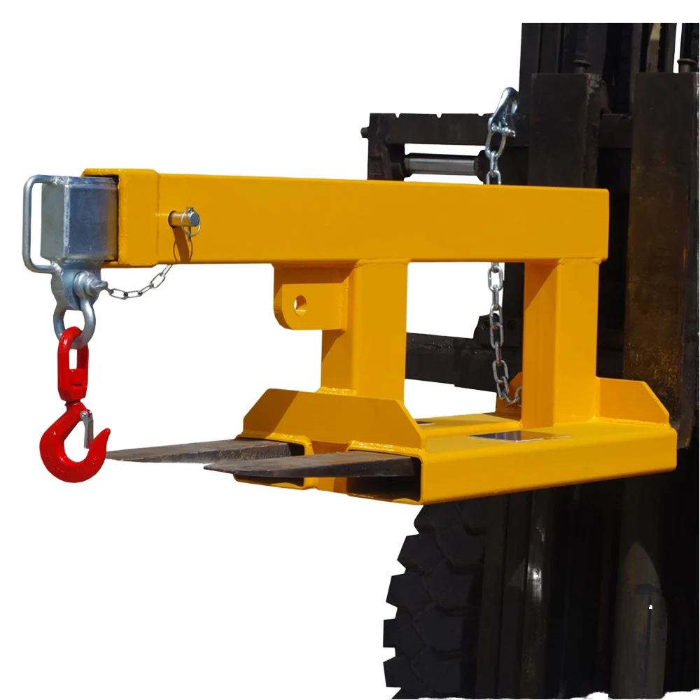 New Yellow Steel Lifting Beam Stone Load Handler Spreader Lifting Bar for Slabs Parallel Lifting Beam