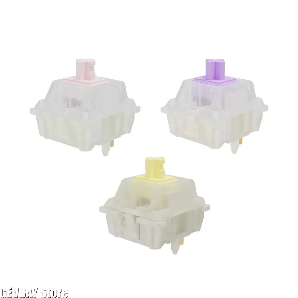 10pcs GATERON Milky Pro KS-3X1 Switch Series Set – Keyboard Switches Pack