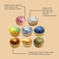 Simulation Flash Dumpling Pressure Ball Slow Rebound Soft Pinch Decompression Office Home Decorat Children Adults Birthday Gifts 5