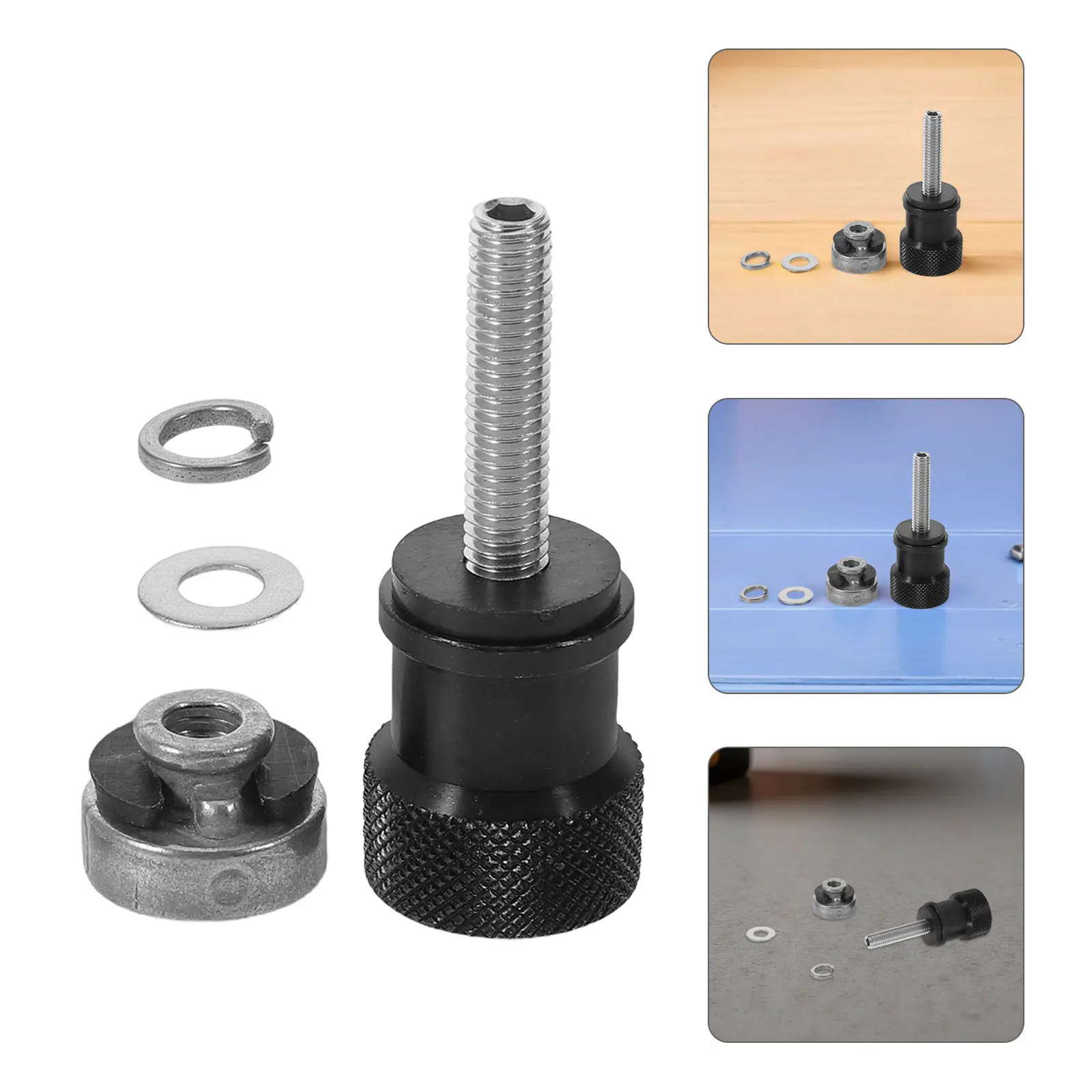 Motorcycle Rear Screw Knurled Seat Bolt Aluminum Alloy Quick Release Seat Panel Bolts Tail Cover Modification Disassembly Screw
