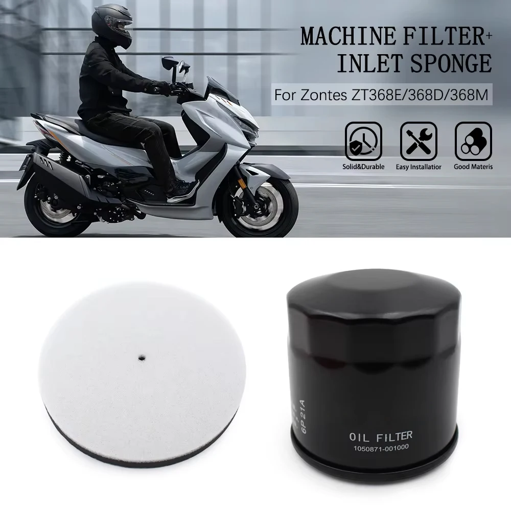 

Oil Filter modification Motorcycle replacement parts For Zontes ZT 368E 368D 368M ZT368E ZT368D ZT368M